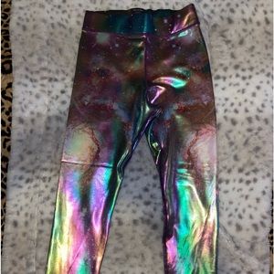 Grrrl Clothing Cosmic Leggings sz Sm